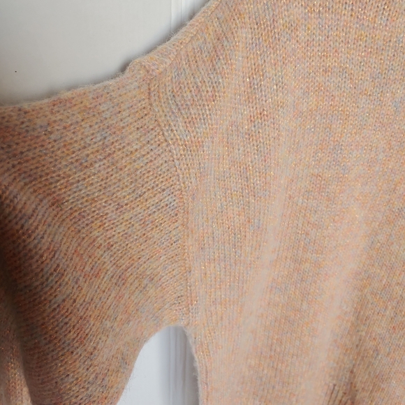 Torrid peach and confetti yarn sweater size 2X - Picture 5 of 8